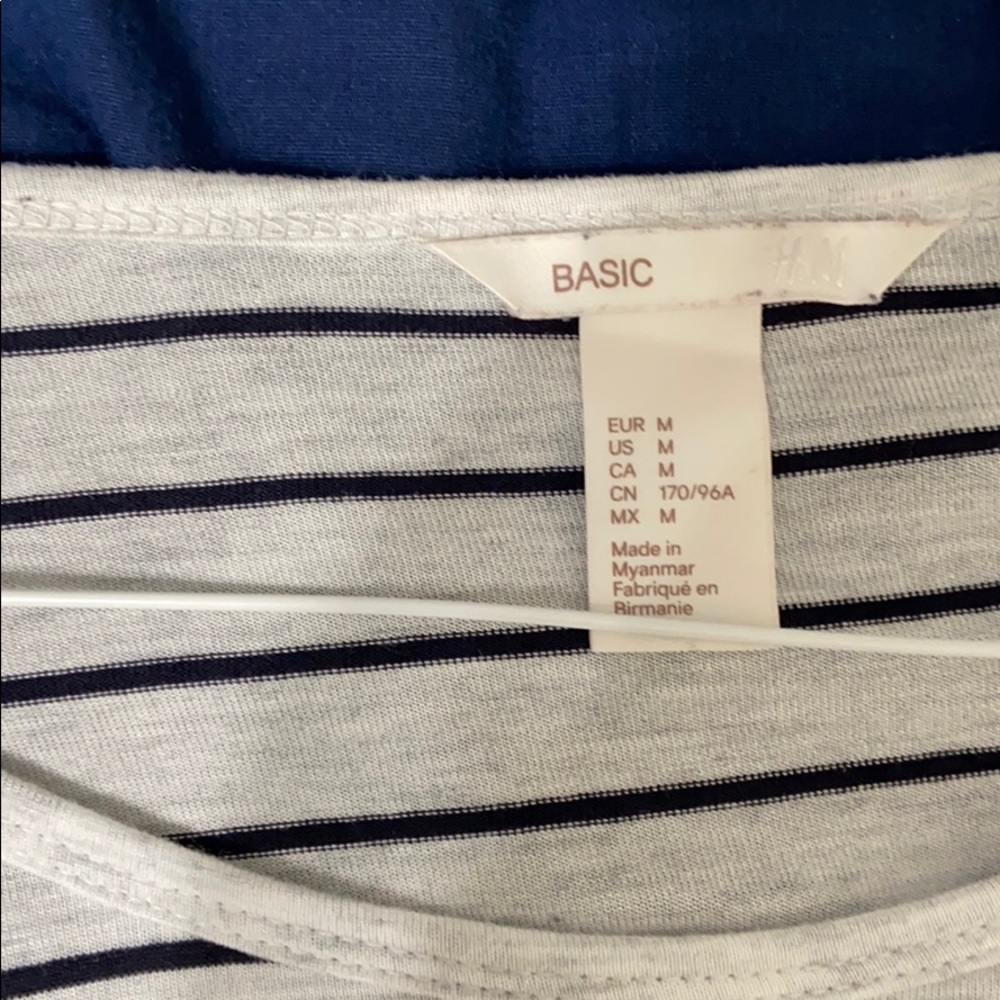 Striped long sleeve basic - Picture 2 of 2